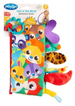Playgro Tails Of The World Buggyboekje P0187967 -Winkel Voor Babyreisartikelen 0187967 Tails of the World Sensory Book 2