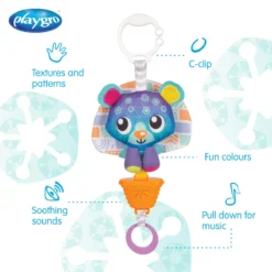 Playgro Musical Polar Pals Bear Muziekdoosje P0188320 -Winkel Voor Babyreisartikelen 0188320 polar pals musical pullstring bear feature image