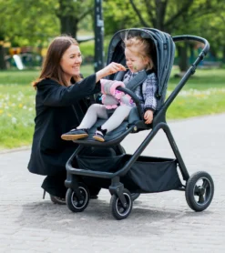 4Baby Everso Black Wandelwagen -Winkel Voor Babyreisartikelen 4baby everso grey wandelwagen 15 1