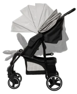 Babygo Basket Grey Melange Wandelwagen Incl. Autostoel 64012 4 Babygo Basket Grey Melange Wandelwagen Incl. Autostoel 64012 -Winkel Voor Babyreisartikelen Babygo Basket Grey Melange Wandelwagen 6402 1 1