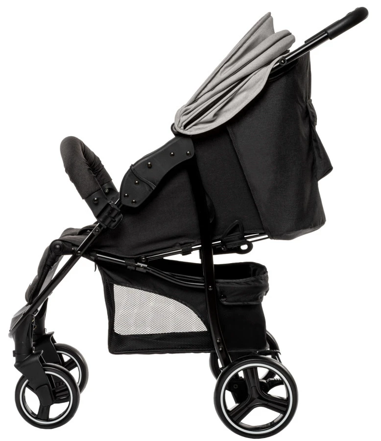 Babygo Basket Grey Melange Wandelwagen Incl. Autostoel 64012 Babygo Basket Grey Melange Wandelwagen Incl. Autostoel 64012 -Winkel Voor Babyreisartikelen Babygo Basket Grey Melange Wandelwagen 6402 2 1