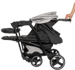 Babygo Basket Grey Melange Wandelwagen Incl. Autostoel 64012 5 Babygo Basket Grey Melange Wandelwagen Incl. Autostoel 64012 -Winkel Voor Babyreisartikelen Babygo Basket Grey Melange Wandelwagen 6402 3 1