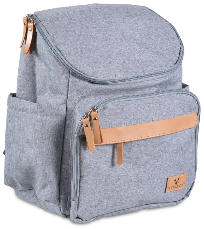 Cangaroo Megan Grey Rugzak Luiertas 6950 Cangaroo Megan Grey Rugzak Luiertas 6950 -Winkel Voor Babyreisartikelen Cangaroo Megan Grey Rugzak Luiertas 6950 2