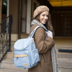 Cangaroo Megan Beige Rugzak Luiertas 6967 -Winkel Voor Babyreisartikelen Cangaroo Megan Grey Rugzak Luiertas 6950 5