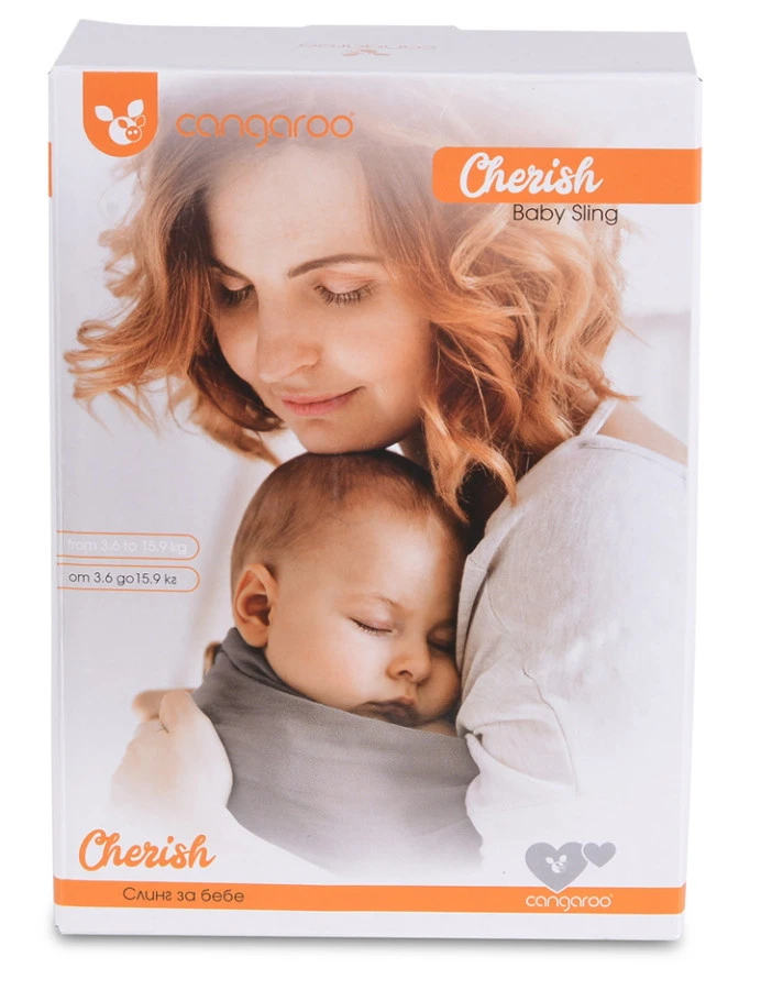 Cangaroo Sling Cherish Pink Draagdoek 7186 Cangaroo Sling Cherish Pink Draagdoek 7186 -Winkel Voor Babyreisartikelen Cangaroo Sling Cherish Pink Draagdoek 7186 3