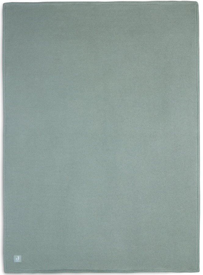 Jollein Basic Knit Forest Green / Fleece 100 x 150 cm Ledikantdeken 517-522-65219 Jollein Basic Knit Forest Green / Fleece 100 X 150 Cm Ledikantdeken 517-522-65219 -Winkel Voor Babyreisartikelen Jollein Basic Knit Forest Green Fleece 100 x 150 cm Ledikantdeken 517 522 65219 2