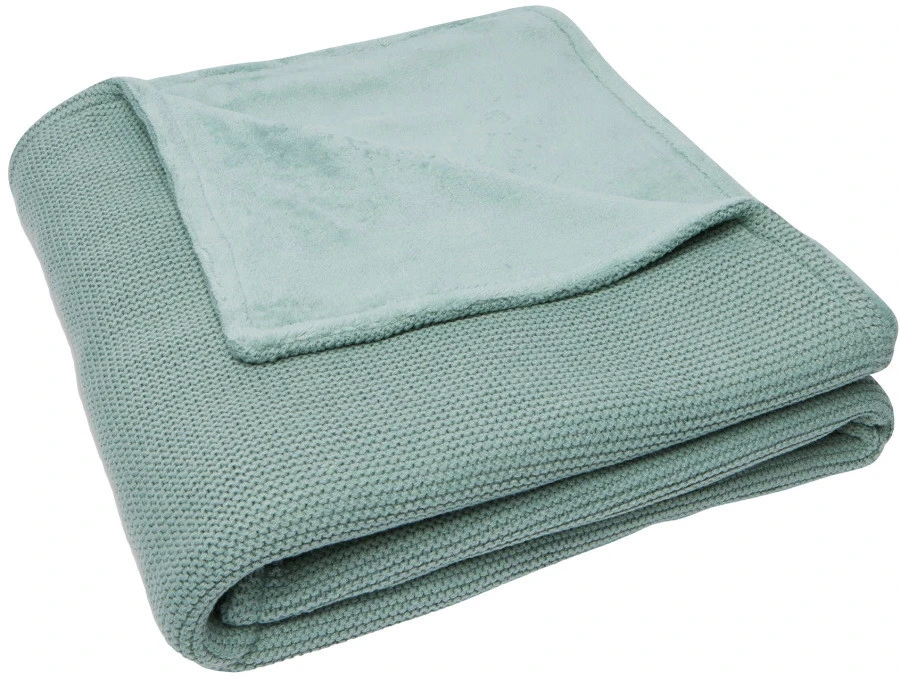 Jollein Basic Knit Forest Green / Fleece 100 x 150 cm Ledikantdeken 517-522-65219 Jollein Basic Knit Forest Green / Fleece 100 X 150 Cm Ledikantdeken 517-522-65219 -Winkel Voor Babyreisartikelen Jollein Basic Knit Forest Green Fleece 100 x 150 cm Ledikantdeken 517 522 65219 voorkant clipped rev 1