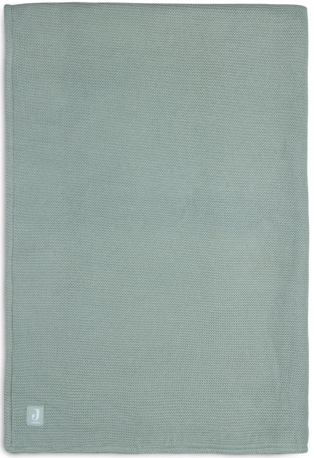 Jollein Basic Knit Forest Green / Fleece 100 x 150 cm Ledikantdeken 517-522-65219 Jollein Basic Knit Forest Green / Fleece 100 X 150 Cm Ledikantdeken 517-522-65219 -Winkel Voor Babyreisartikelen Jollein Basic Knit Forest Green