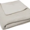 Jollein Basic Knit Nougat / Fleece 100 X 150 Cm Ledikantdeken 517-522-65360