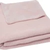 Jollein Basic Knit Pale Pink / Fleece 100 X 150 Cm Ledikantdeken 517-522-65310