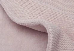 Jollein Basic Knit Pale Pink / Fleece 100 X 150 Cm Ledikantdeken 517-522-65310 -Winkel Voor Babyreisartikelen Jollein Basic Knit Pale Pink Fleece 100 x 150 cm Ledikantdeken 517 522 65310 6