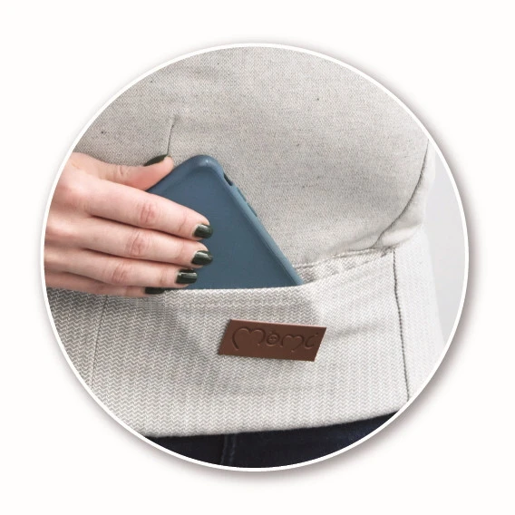 Momi Collet Grey Ergonomische Draagzak NOSI00003 Momi Collet Grey Ergonomische Draagzak NOSI00003 -Winkel Voor Babyreisartikelen Momi Collet Grey Ergonomische Draagzak NOSI00003 6