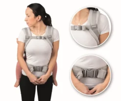 Momi Collet Grey Ergonomische Draagzak NOSI00003 5 Momi Collet Grey Ergonomische Draagzak NOSI00003 -Winkel Voor Babyreisartikelen Momi Collet Grey Ergonomische Draagzak NOSI00003 9