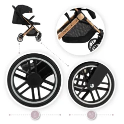 Momi Estelle Black Wandelwagen WOSP00003 -Winkel Voor Babyreisartikelen Momi Estelle Black Wandelwagen WOSP00003 9
