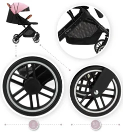 Momi Estelle Pink Wandelwagen WOSP00004 -Winkel Voor Babyreisartikelen Momi Estelle Pink Wandelwagen WOSP00004 8
