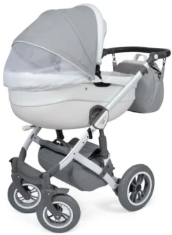 Baby Merc Faster 3 Eco Leather Grey Kinderwagen Incl. Autostoel F10 4 Baby Merc Faster 3 Eco Leather Grey Kinderwagen Incl. Autostoel F10 -Winkel Voor Babyreisartikelen baby merc faster 3 grey kinderwagen incl. autostoel 2