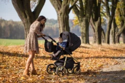 Baby Merc Mango Black/Gold LTD Kinderwagen Incl. Autostoel ML/204 -Winkel Voor Babyreisartikelen baby merc mango limited edition black gold