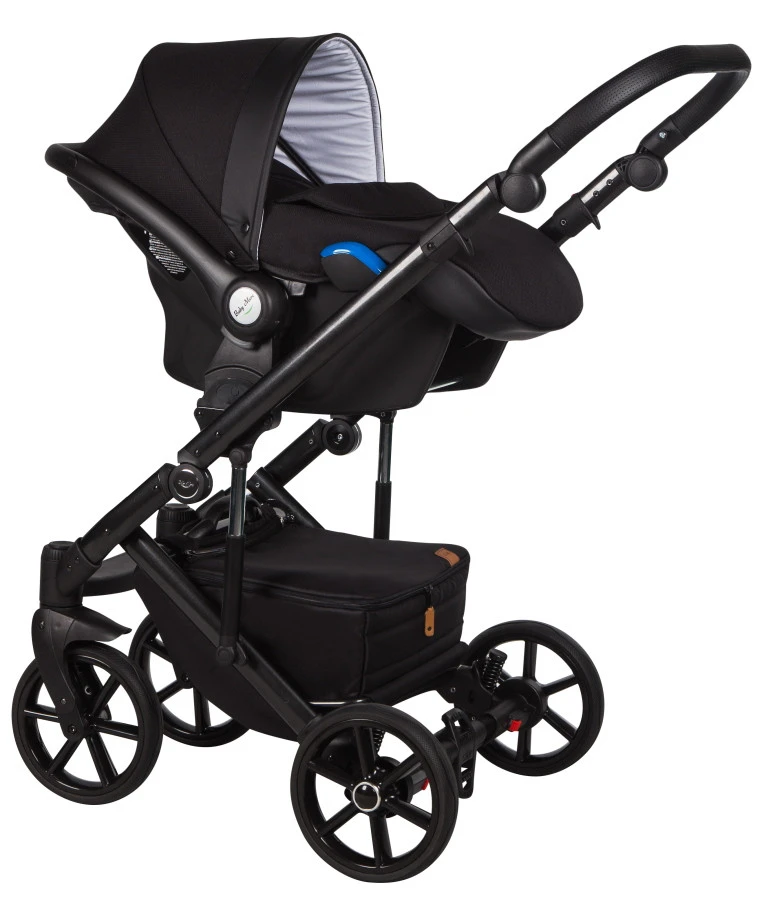 Baby Merc Mosca Black 3-in-1 Kinderwagen incl. Autostoel MO/ML204/B Baby Merc Mosca Black 3-in-1 Kinderwagen Incl. Autostoel MO/ML204/B -Winkel Voor Babyreisartikelen baby merc mosca black 3 in 1 kinderwagen incl. autostoel 4