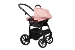 Baby Merc Q9 Black/Pink Kinderwagen Incl. Autostoel Q9/199B -Winkel Voor Babyreisartikelen baby merc q9 black pink kinderwagen incl. autostoel q9 197b 3 1920x1920