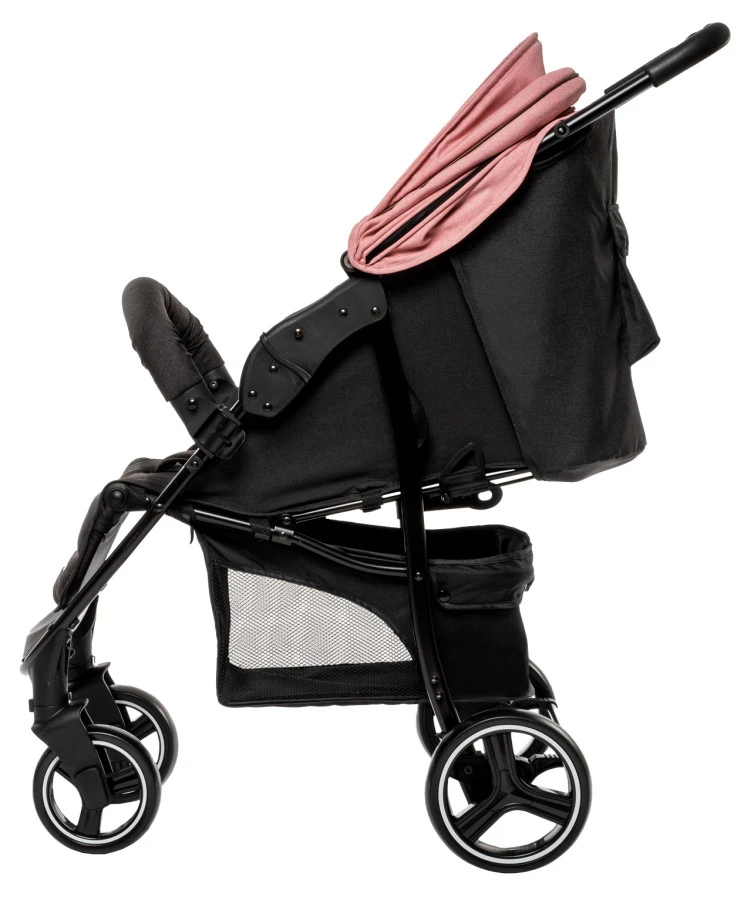Babygo Basket Pink Melange Wandelwagen Incl. Autostoel 64013 Babygo Basket Pink Melange Wandelwagen Incl. Autostoel 64013 -Winkel Voor Babyreisartikelen babygo basket pink melange wandelwagen 6403 1