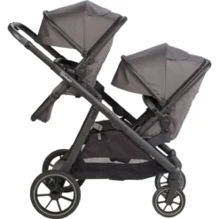 Babygo Duo Mega Grey Tandem Kinderwagen Incl. 2 Autostoelen 78001 -Winkel Voor Babyreisartikelen babygo duo grey tandem kinderwagen 7801 4