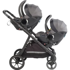 Babygo Duo Ultra Grey Tandem Kinderwagen Incl. 2 Autostoelen En 2 Ultrabase 780001 -Winkel Voor Babyreisartikelen babygo duo mega grey tandem kinderwagen incl. 2 autostoelen 78001 2 1