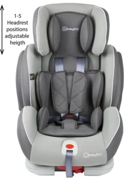 Babygo Sira Grijs Isofix Autostoel 9-36 Kg 3752 11 Babygo Sira Grijs Isofix Autostoel 9-36 Kg 3752 -Winkel Voor Babyreisartikelen babygo sira grijs isofix autostoel 12