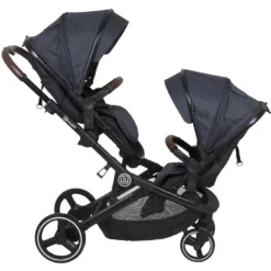 Babygo Twinner Grey Tandem Duowagen Incl. 2 Autostoelen 8 Babygo Twinner Grey Tandem Duowagen Incl. 2 Autostoelen -Winkel Voor Babyreisartikelen babygo twinner tandem duowagen 11 2 1