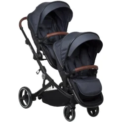 Babygo Twinner Blue Tandem Duowagen Incl. 2 Autostoelen -Winkel Voor Babyreisartikelen babygo twinner tandem duowagen 19 2