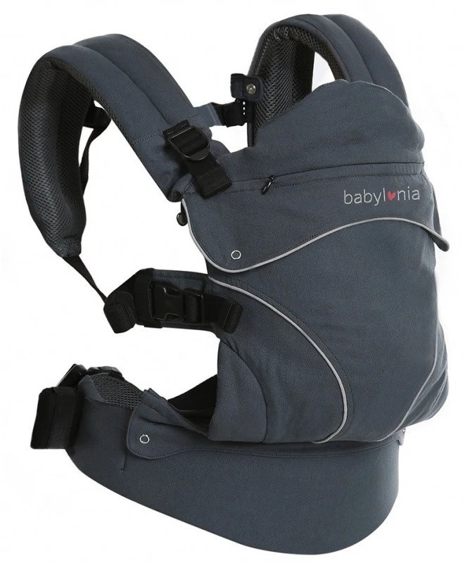 Babylonia Flexia Deep Grey Draagzak BDDFLEX1914 Babylonia Flexia Deep Grey Draagzak BDDFLEX1914 -Winkel Voor Babyreisartikelen