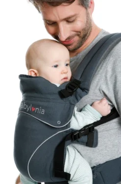 Babylonia Flexia Sepia Draagzak BDDFLEX_1_502 3 Babylonia Flexia Sepia Draagzak BDDFLEX_1_502 -Winkel Voor Babyreisartikelen babylonia flexia deep grey draagzak 2 1