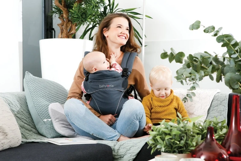 Babylonia Flexia Deep Grey Draagzak BDDFLEX1914 Babylonia Flexia Deep Grey Draagzak BDDFLEX1914 -Winkel Voor Babyreisartikelen