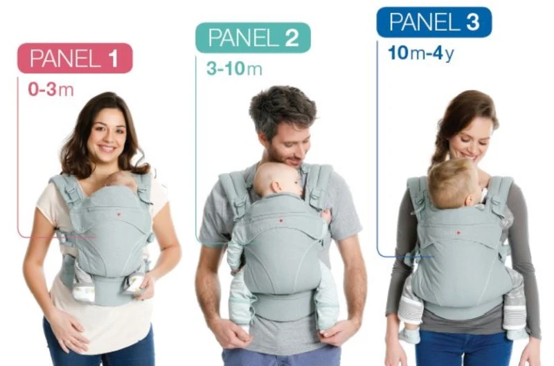 Babylonia Flexia Sepia Draagzak BDDFLEX_1_502 Babylonia Flexia Sepia Draagzak BDDFLEX_1_502 -Winkel Voor Babyreisartikelen