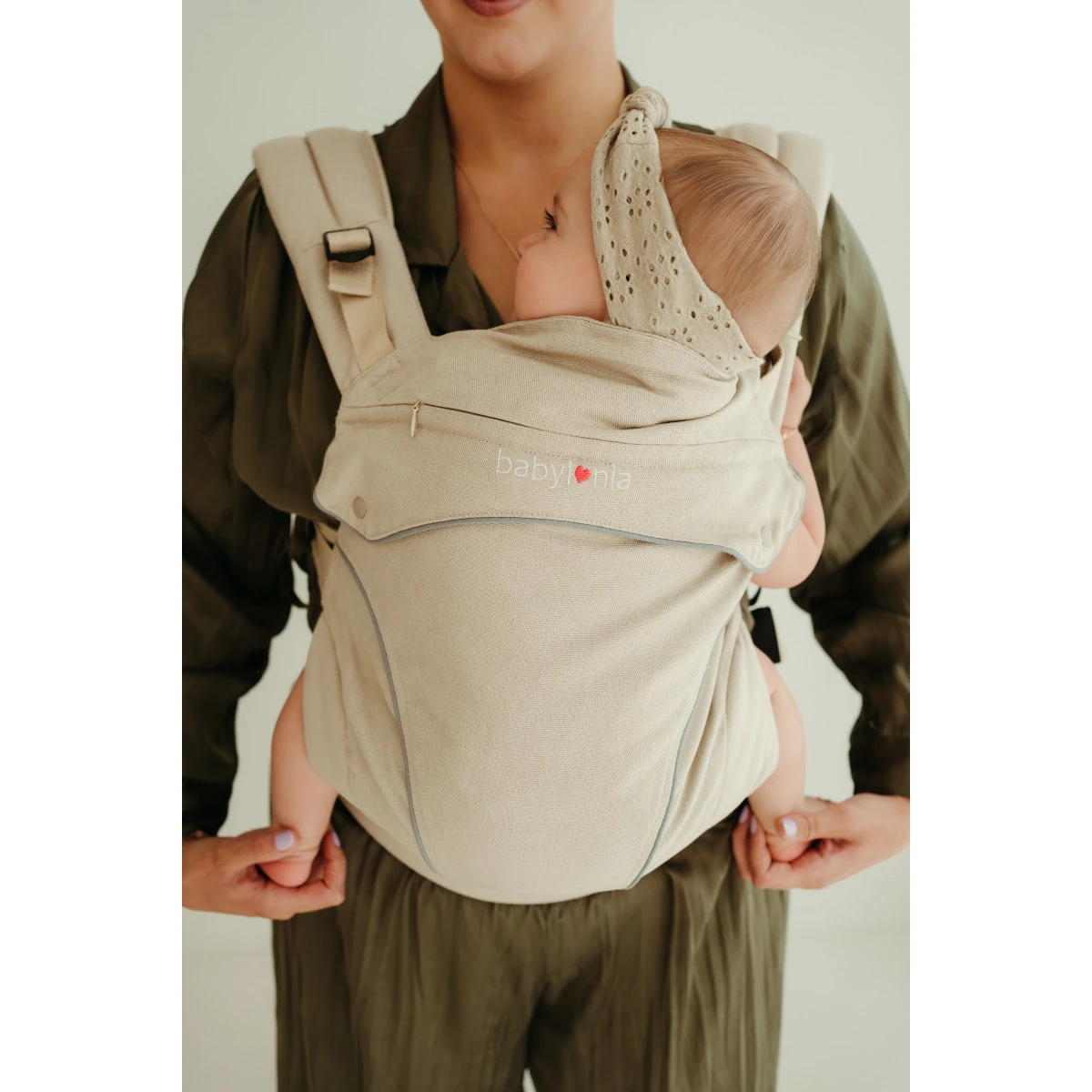 Babylonia Flexia Sepia Draagzak BDDFLEX_1_502 Babylonia Flexia Sepia Draagzak BDDFLEX_1_502 -Winkel Voor Babyreisartikelen