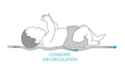 Babymatex AeroLine Oxi Dandelion 35x75 Cm Matrasbeschermer TB0404_02 -Winkel Voor Babyreisartikelen babymatex oxi drukverlagende matrastopper tb0211 324 327 331 4 6
