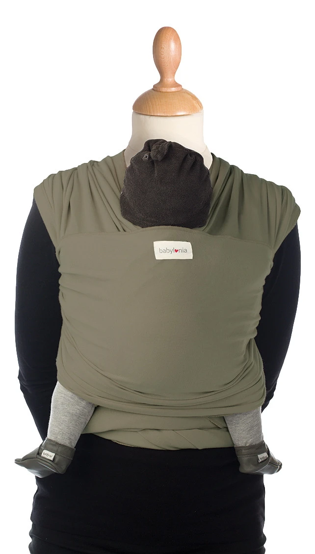 Babylonia Tricot-Slen Bamboo Khaki Green Draagdoek BDDTSB_1_707 Babylonia Tricot-Slen Bamboo Khaki Green Draagdoek BDDTSB_1_707 -Winkel Voor Babyreisartikelen bddts 707 lr clipped rev 1