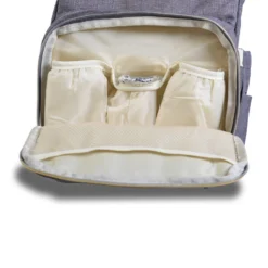 Cangaroo Amelia Donkergrijs Rugzak/Luiertas -Winkel Voor Babyreisartikelen cangaroo amelia grijs rugzak luiertas 5 1