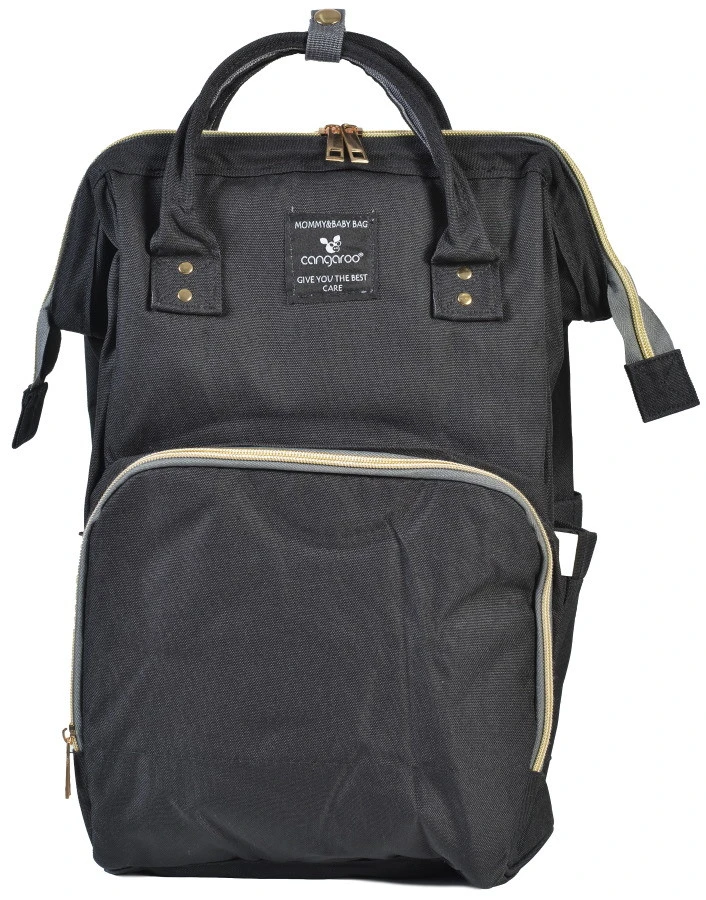 Cangaroo Amelia Zwart Rugzak/Luiertas Cangaroo Amelia Zwart Rugzak/Luiertas -Winkel Voor Babyreisartikelen cangaroo amelia zwart rugzak luiertas jpeg goed