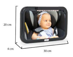 Cangaroo Autospiegel Met LED Licht 109396 -Winkel Voor Babyreisartikelen cangaroo autospiegel met led licht 109396 9
