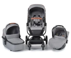 Cangaroo Ellada Grey 3-in-1 Combi Kinderwagen Incl. Autostoel -Winkel Voor Babyreisartikelen cangaroo ellada grey 3 in 1 kinderwagen incl. autostoel 17