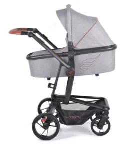 Cangaroo Ellada Grey 3-in-1 Combi Kinderwagen Incl. Autostoel -Winkel Voor Babyreisartikelen cangaroo ellada grey 3 in 1 kinderwagen incl. autostoel 4 1