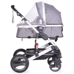 Cangaroo Gala Dark Grey/Silver 3-in-1 Combi Kinderwagen Incl. Autostoel. -Winkel Voor Babyreisartikelen cangaroo gala dark grey silver 2 in 1 combi kinderwagen incl tas 11 1 1