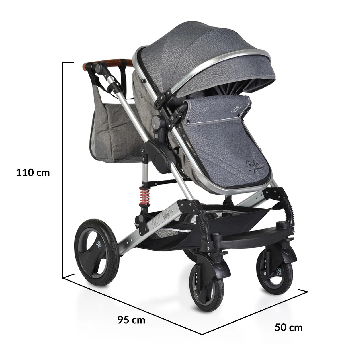 Cangaroo Gala Premium Panther 3-in-1 Combi Kinderwagen incl. Autostoel Cangaroo Gala Premium Panther 3-in-1 Combi Kinderwagen Incl. Autostoel -Winkel Voor Babyreisartikelen cangaroo gala premium panther 2