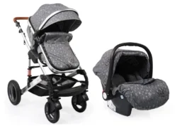 Cangaroo Gala Premium Stars 3-in-1 Combi Kinderwagen Incl. Autostoel 5 Cangaroo Gala Premium Stars 3-in-1 Combi Kinderwagen Incl. Autostoel -Winkel Voor Babyreisartikelen cangaroo gala premium stars kinderwagen 2