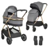 Cangaroo Hydra Grey 2-in-1 Kinderwagen Incl. Adapter