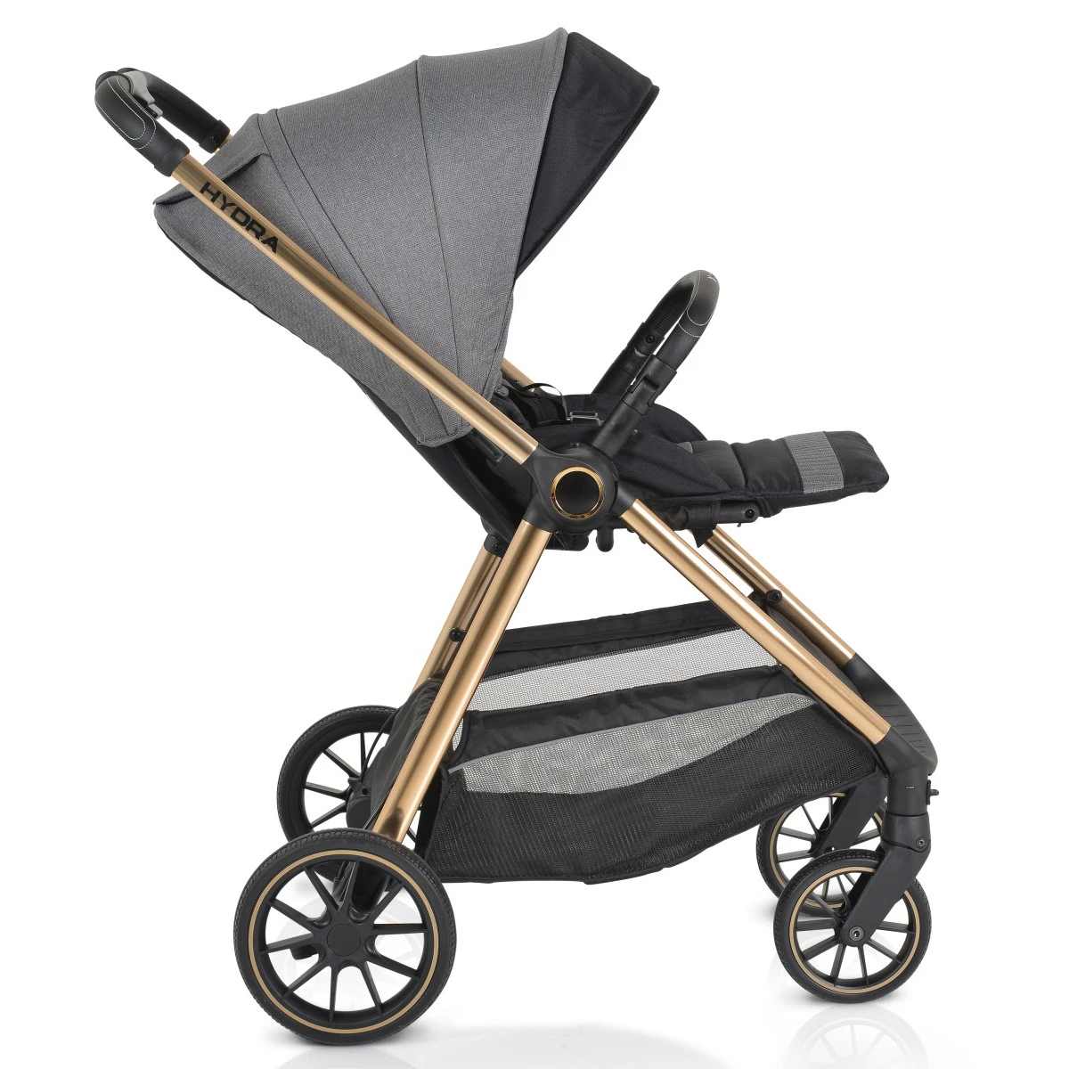 Cangaroo Hydra Grey 2-in-1 Kinderwagen Incl. Adapter Cangaroo Hydra Grey 2-in-1 Kinderwagen Incl. Adapter -Winkel Voor Babyreisartikelen cangaroo hydra grey 2 in 1 kinderwagen incl. adapter 10