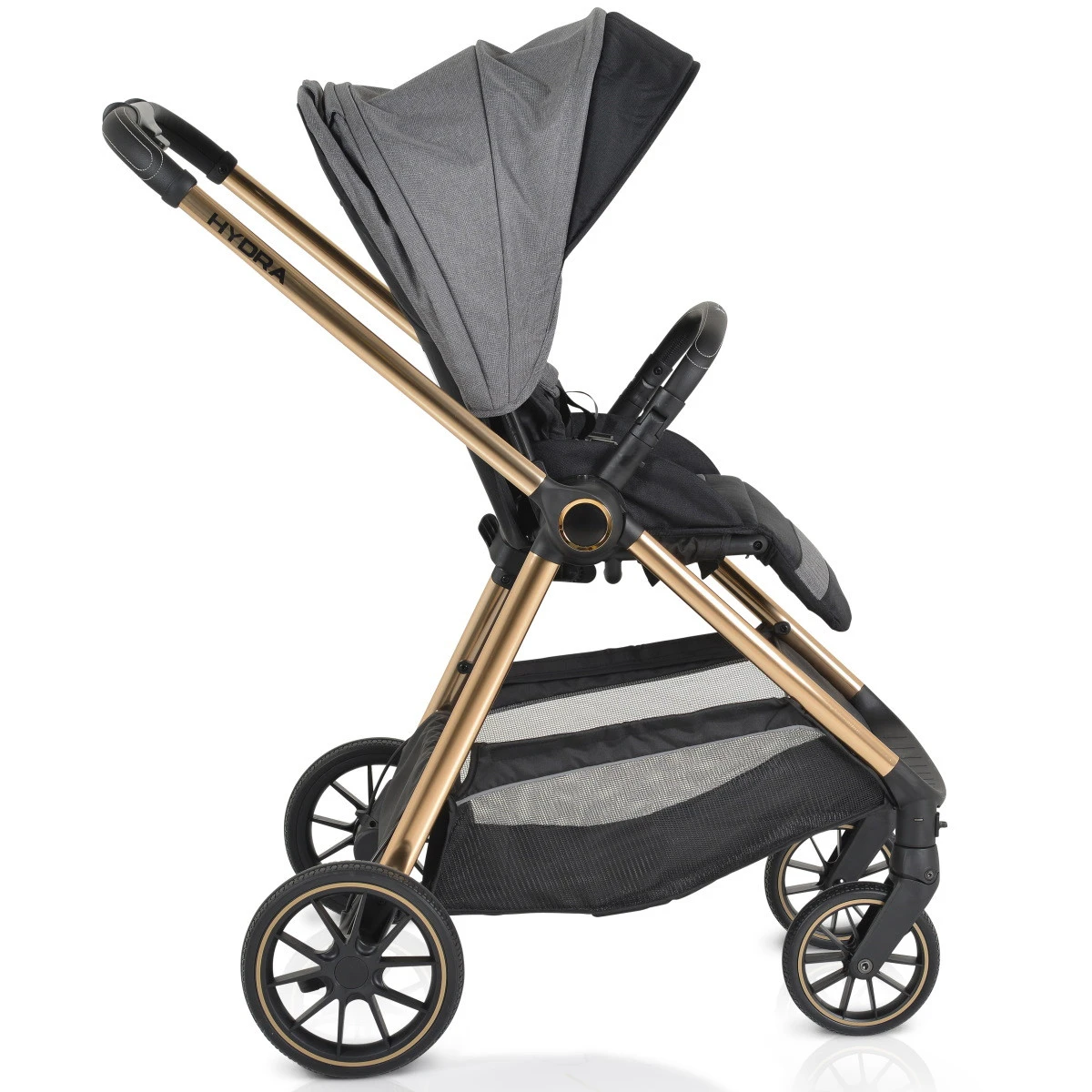 Cangaroo Hydra Grey 2-in-1 Kinderwagen Incl. Adapter Cangaroo Hydra Grey 2-in-1 Kinderwagen Incl. Adapter -Winkel Voor Babyreisartikelen cangaroo hydra grey 2 in 1 kinderwagen incl. adapter 13