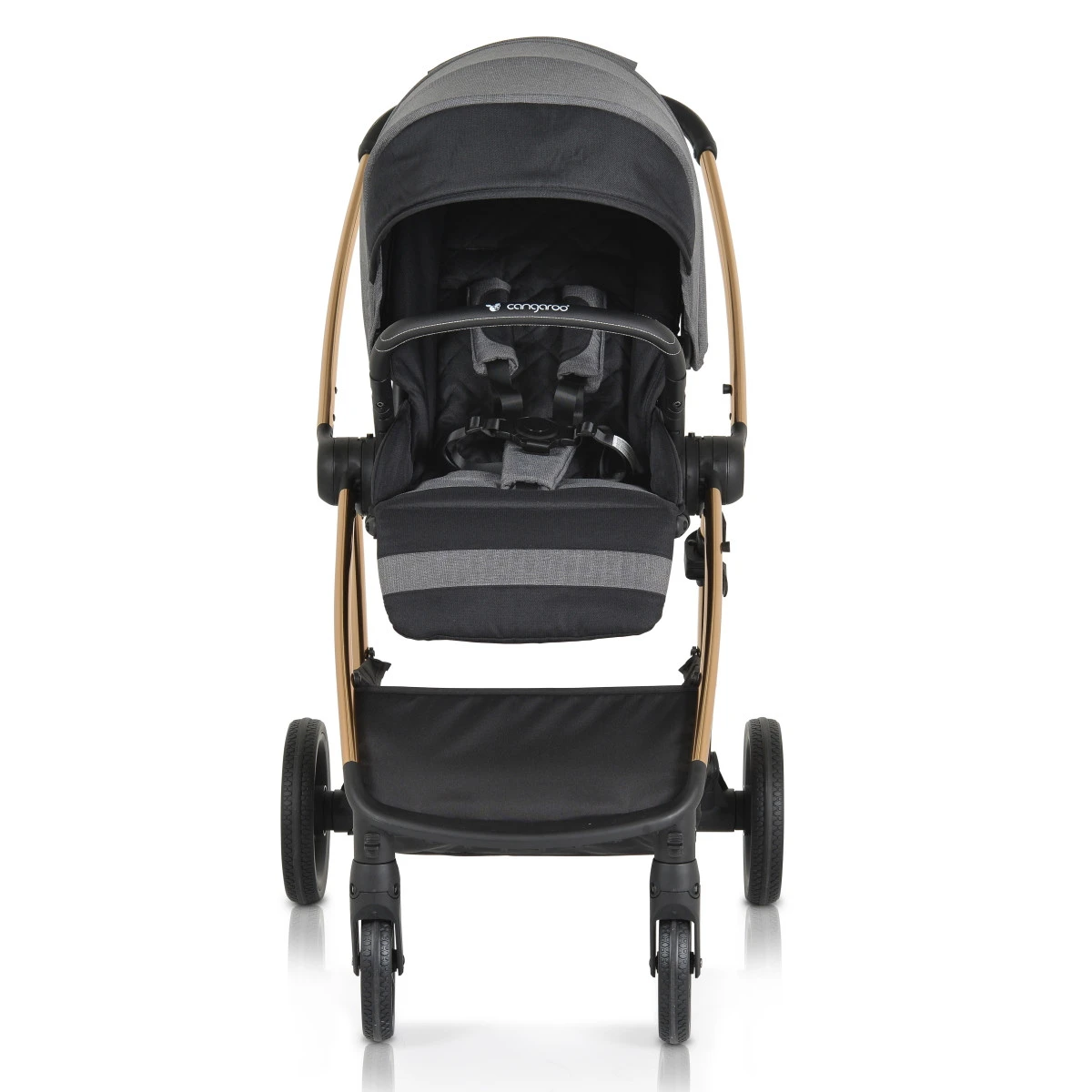 Cangaroo Hydra Grey 2-in-1 Kinderwagen Incl. Adapter Cangaroo Hydra Grey 2-in-1 Kinderwagen Incl. Adapter -Winkel Voor Babyreisartikelen cangaroo hydra grey 2 in 1 kinderwagen incl. adapter 7