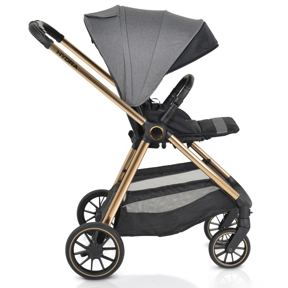 Cangaroo Hydra Grey 2-in-1 Kinderwagen Incl. Adapter Cangaroo Hydra Grey 2-in-1 Kinderwagen Incl. Adapter -Winkel Voor Babyreisartikelen cangaroo hydra grey 2 in 1 kinderwagen incl. adapter 9