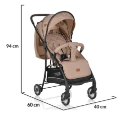 Cangaroo London Beige Wandelwagen 5598 -Winkel Voor Babyreisartikelen cangaroo london beige wandelwagen 5598 12